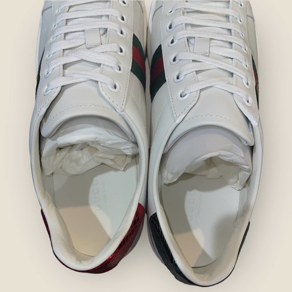 Gucci Shoes Gucci New Ace Bee Embroidered Sneakers Authentic 39